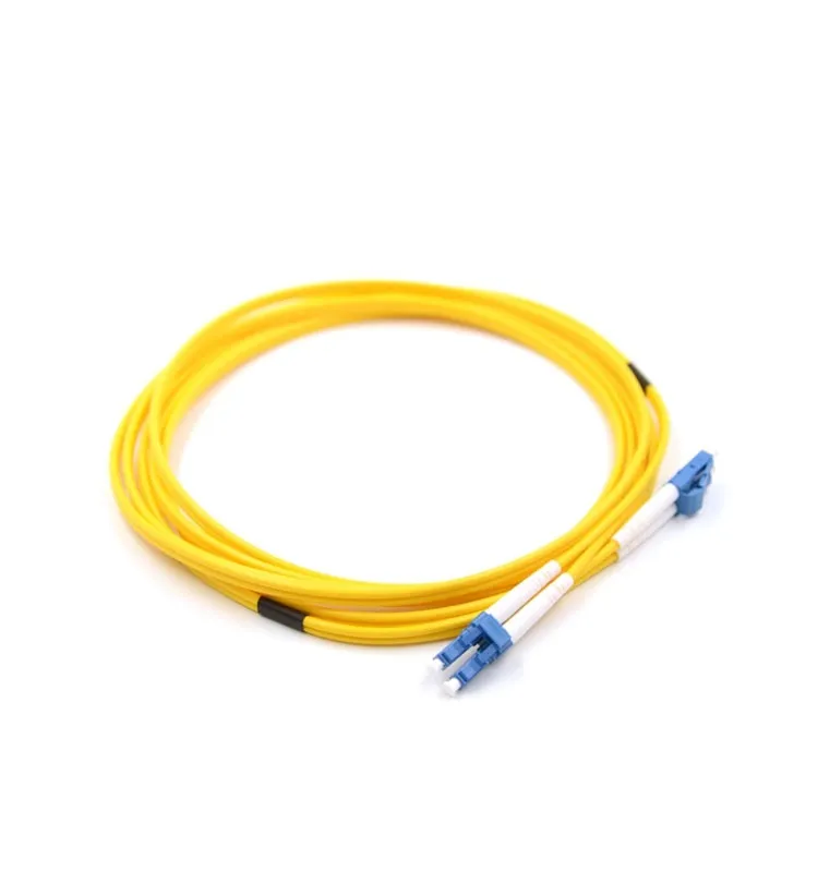 LC/UPC-LC/UPC PATCH CORD SM DP 3M LSZH