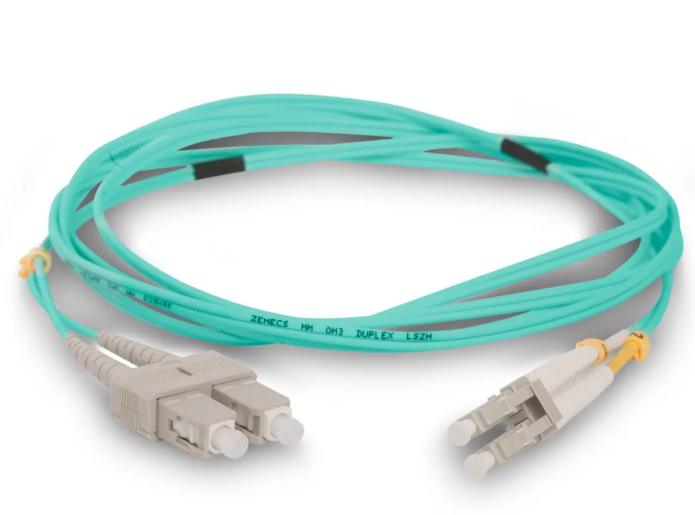 SC-LC OM3 PATCH CORD DP 1.5M LSZH