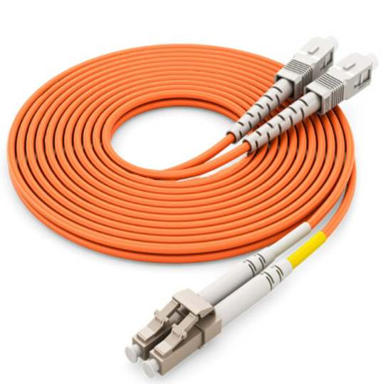 SC-LC PATCH CORD MM OM1 DP 5M LSZH