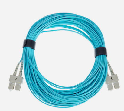 SC-SC OM3 PATCH CORD DP 15M LSZH