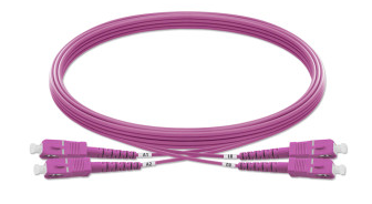 SC-SC OM4 PATCH CORD DP 3M LSZH