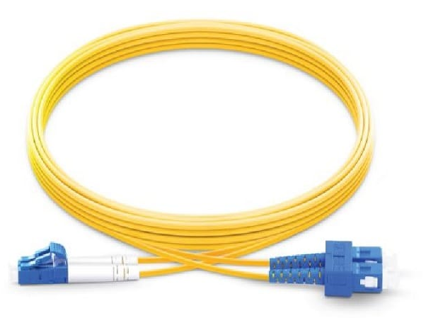 SC/UPC-LC/UPC PATCH CORD SM DP 3M LSZH