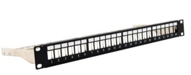 CAT6 STP 24 PORT PATCH PANEL BOLEIN