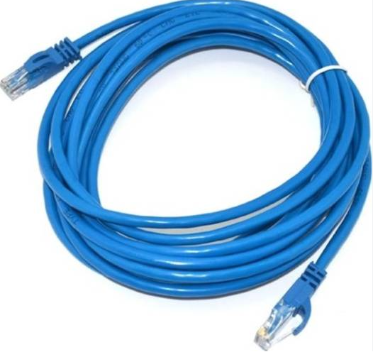 CAT6 UTP FULL COPPER PATCH CORD 5M BLUE BOLEIN