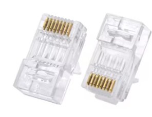CAT6 UTP 3µ RJ45 8P8C CONNECTOR 100 PCs