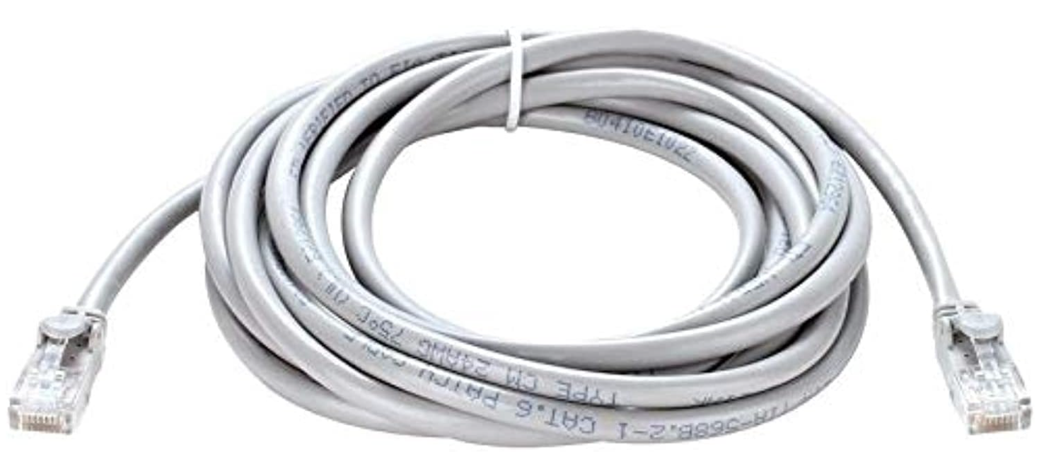 CAT6 UTP 24AWG 7/0.12MM CCA 10M PATCH CORD LIGHT GREY BOLEIN ECO