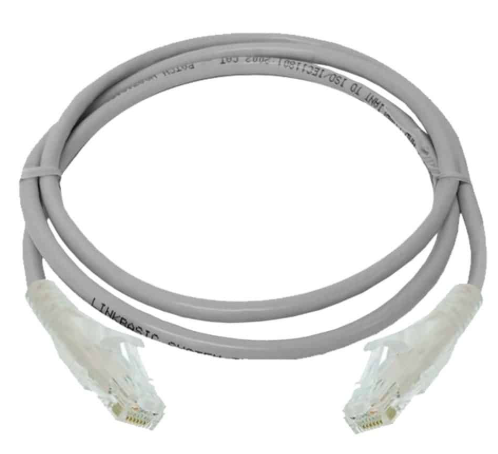 CAT6 UTP 24AWG 7/0.12MM CCA 2M PATCH CORD LIGHT GREY BOLEIN ECO