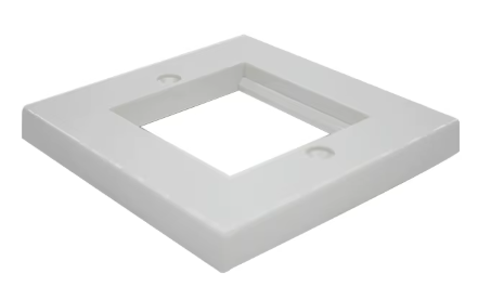 2 PORT FACEPLATE UK TYPE BOLEIN