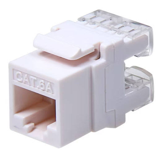 CAT6A UTP KEYSTONE JACK 180 DEGREE BOLEIN