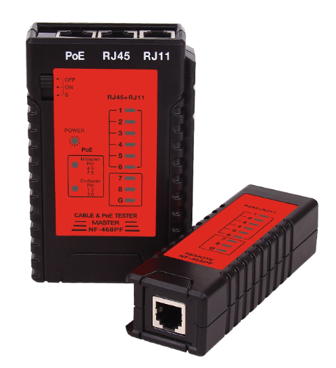 468PF CABLE & POE TESTER