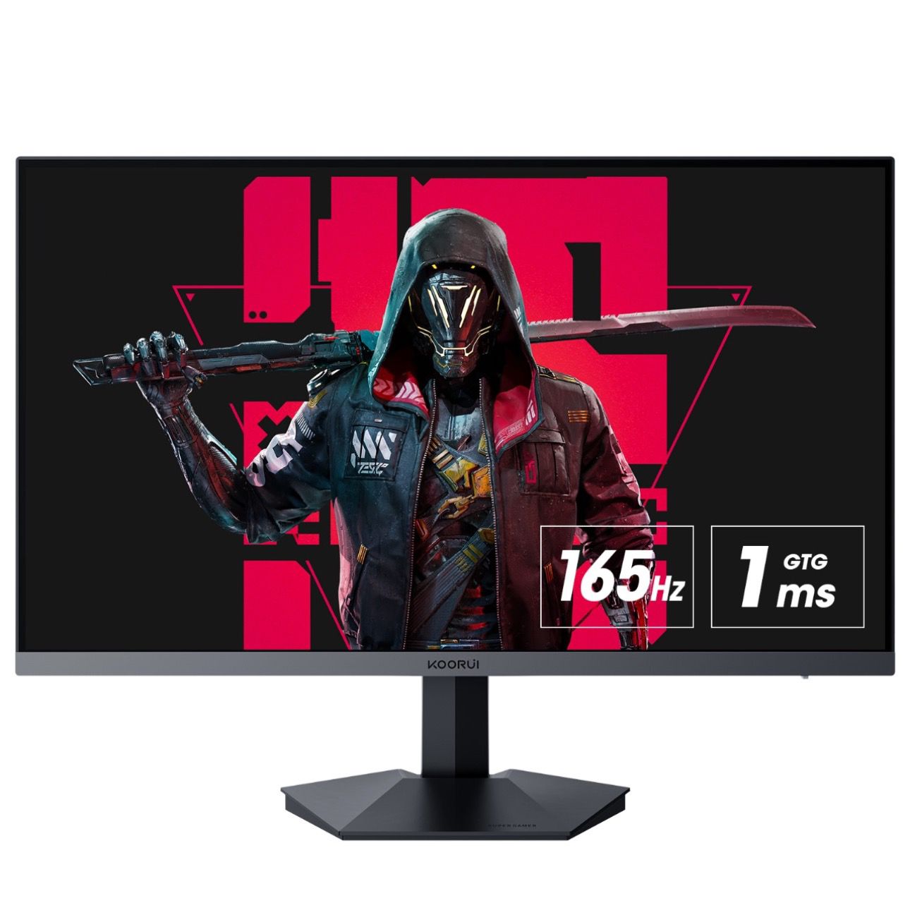 KOORUI 24-Inch Gaming Monitor VA FHD 1920 x 1080 165Hz 1ms